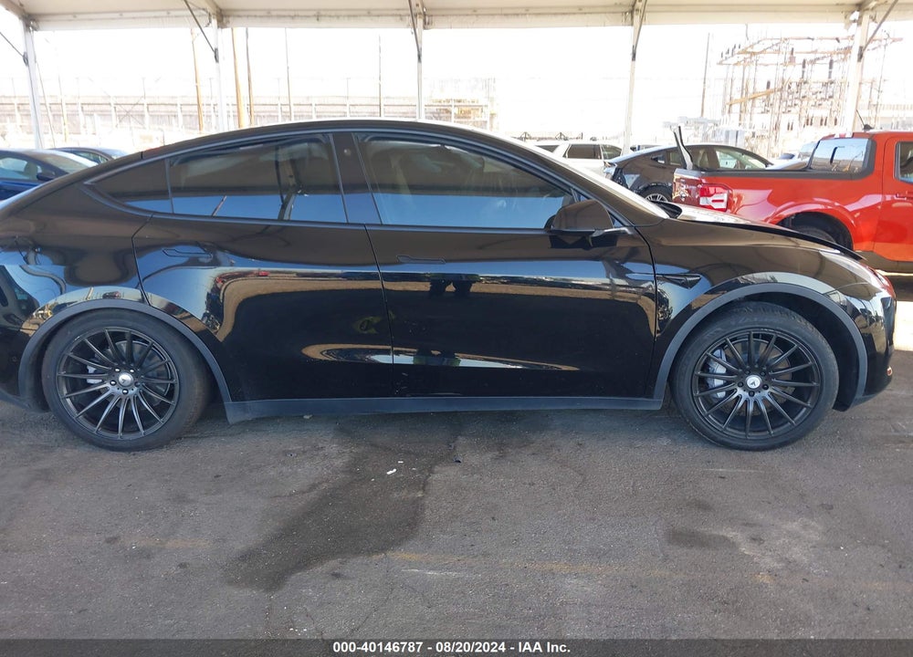 2021 TESLA MODEL Y LONG RANGE DUAL MOTOR ALL-WHEEL DRIVE VIN: 5YJYGAEEXMF150410
