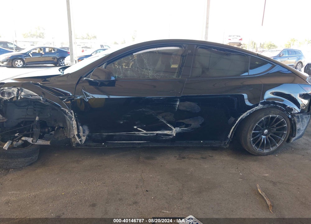 2021 TESLA MODEL Y LONG RANGE DUAL MOTOR ALL-WHEEL DRIVE VIN: 5YJYGAEEXMF150410