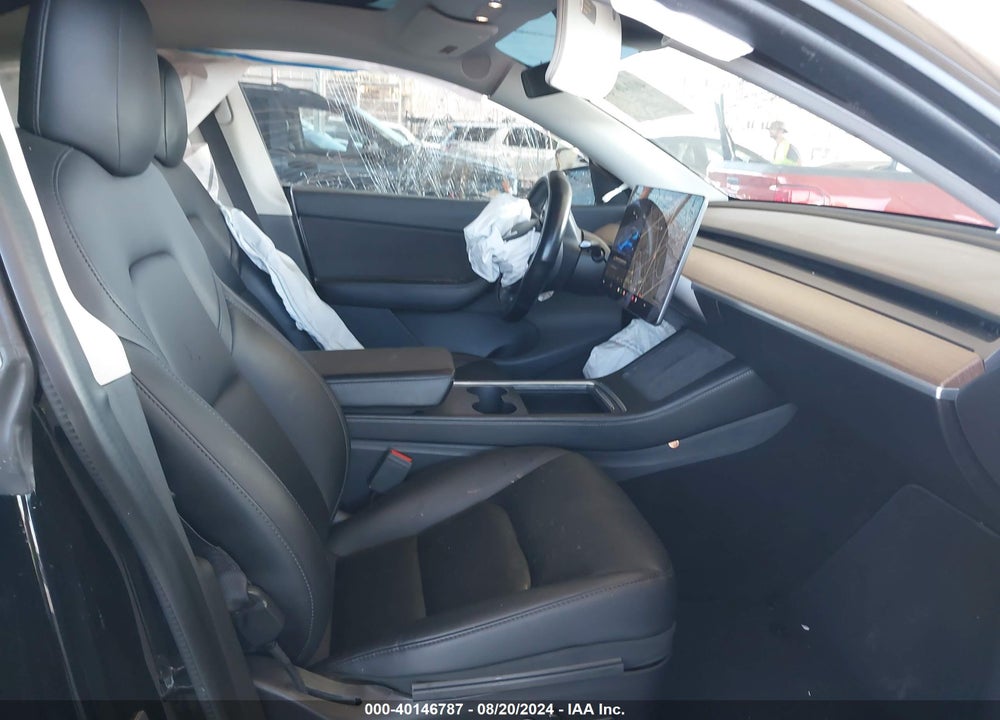 2021 TESLA MODEL Y LONG RANGE DUAL MOTOR ALL-WHEEL DRIVE VIN: 5YJYGAEEXMF150410