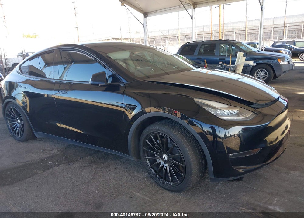 2021 TESLA MODEL Y LONG RANGE DUAL MOTOR ALL-WHEEL DRIVE VIN: 5YJYGAEEXMF150410