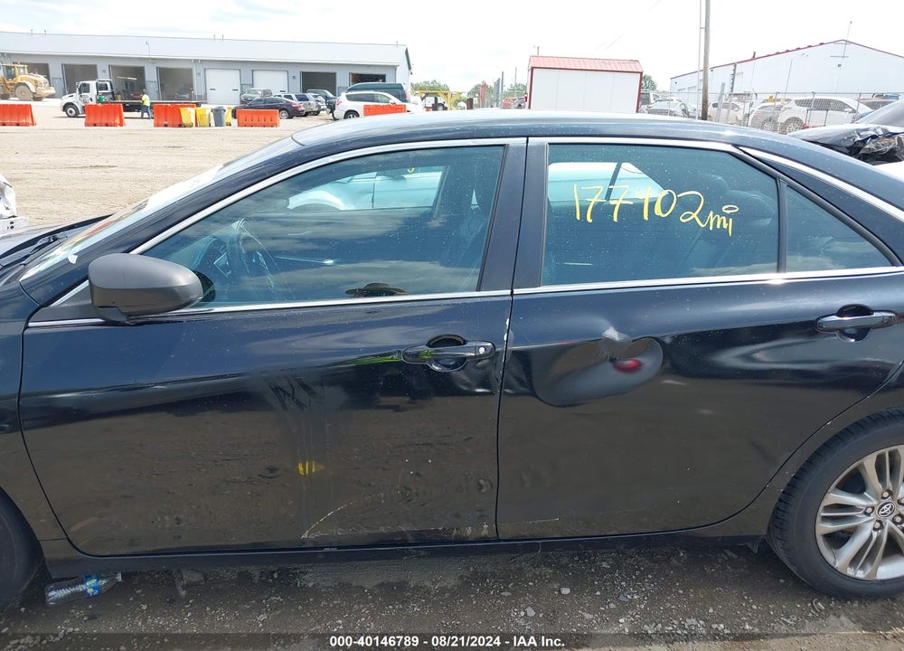 2016 TOYOTA CAMRY SE VIN: 4T1BF1FKXGU555784