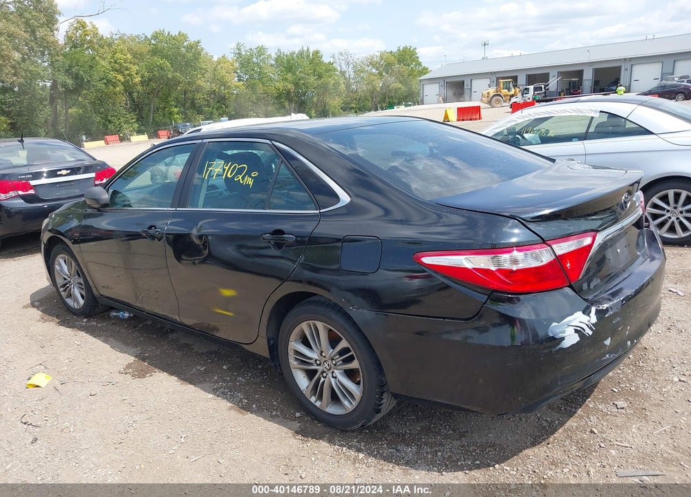 2016 TOYOTA CAMRY SE VIN: 4T1BF1FKXGU555784