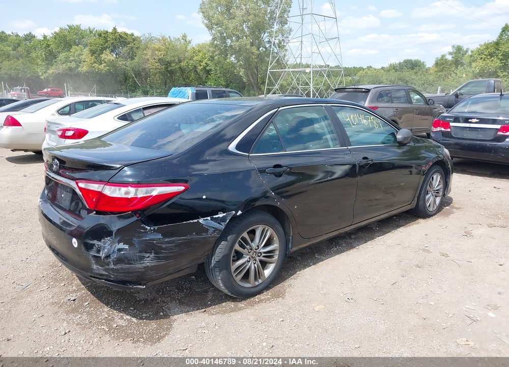 2016 TOYOTA CAMRY SE VIN: 4T1BF1FKXGU555784