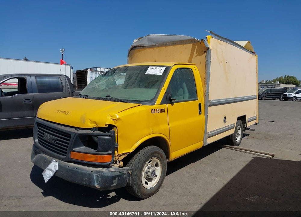 2008 GMC SAVANA CUTAWAY WORK VAN VIN: 1GDGG31C981907352