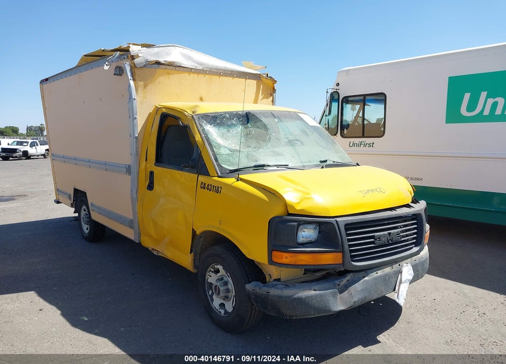 2008 GMC SAVANA CUTAWAY WORK VAN VIN: 1GDGG31C981907352