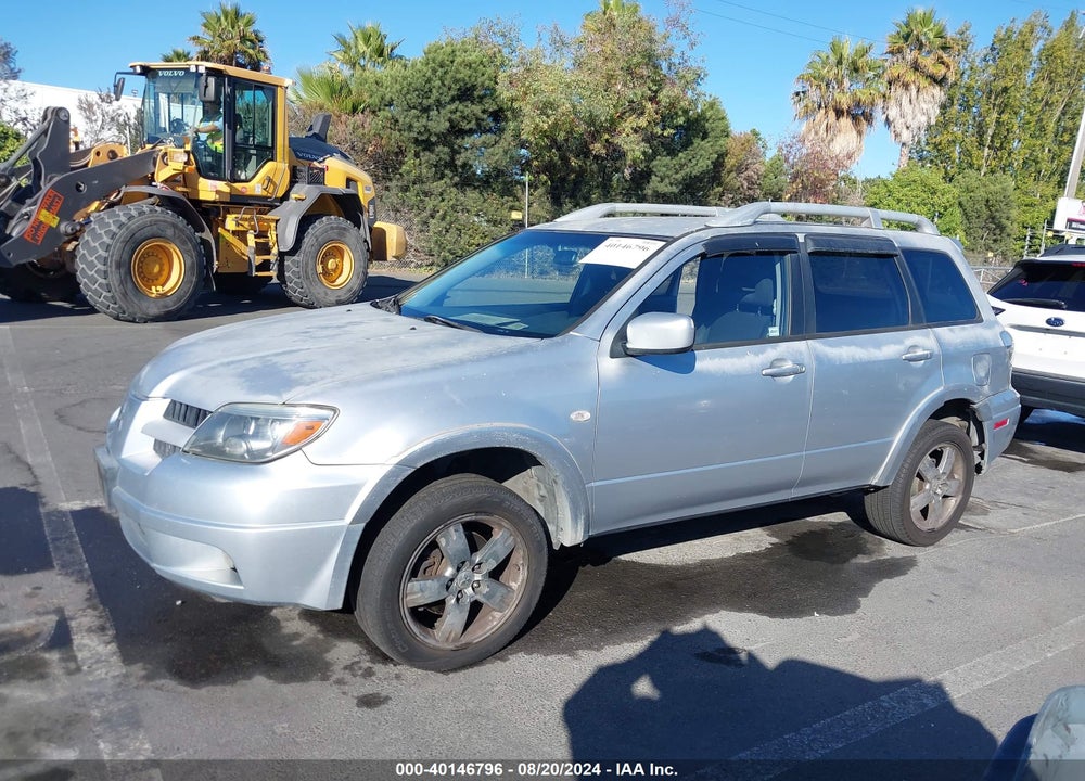 2006 MITSUBISHI OUTLANDER SE VIN: JA4LX41F86U003789