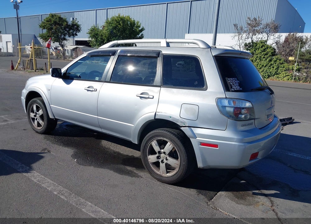 2006 MITSUBISHI OUTLANDER SE VIN: JA4LX41F86U003789