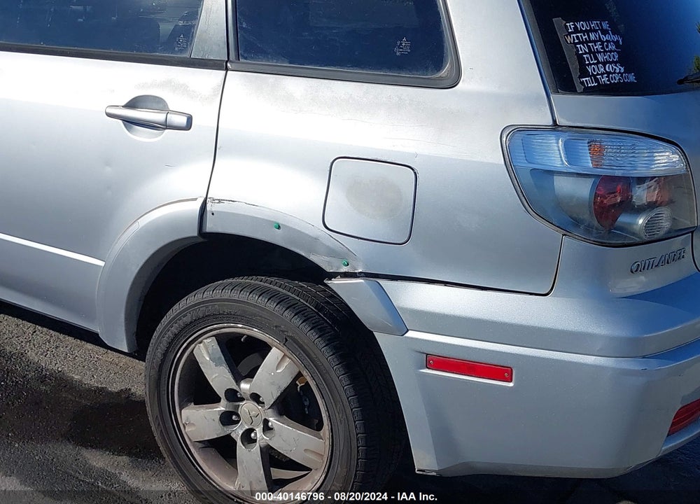 2006 MITSUBISHI OUTLANDER SE VIN: JA4LX41F86U003789