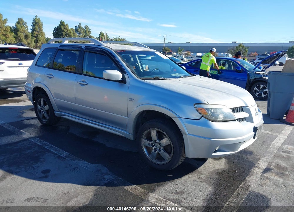 2006 MITSUBISHI OUTLANDER SE VIN: JA4LX41F86U003789