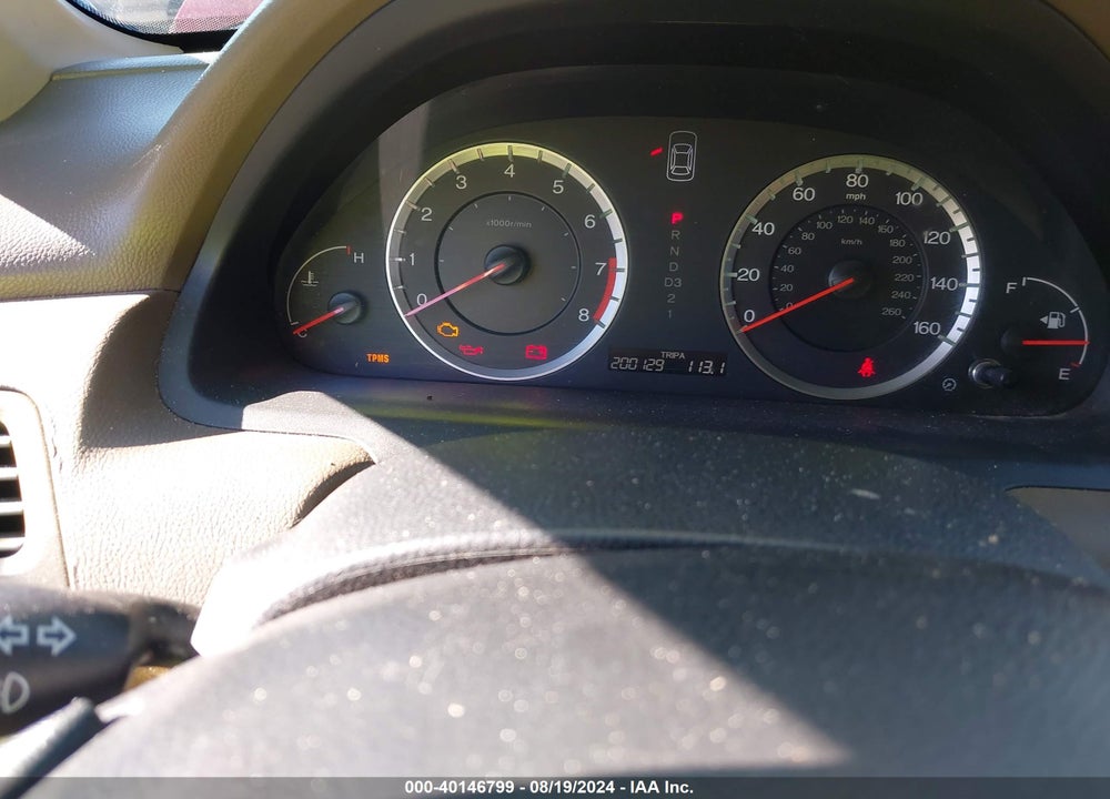 2009 HONDA ACCORD 3.5 EX-L VIN: 1HGCP36889A040231
