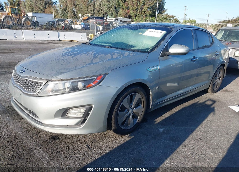2015 KIA OPTIMA HYBRID EX VIN: KNAGN4AD2F5084856