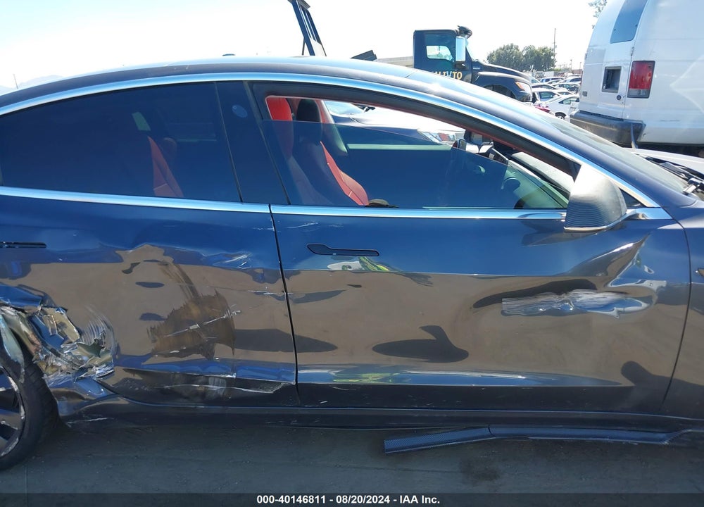 2020 TESLA MODEL 3 PERFORMANCE DUAL MOTOR ALL-WHEEL DRIVE VIN: 5YJ3E1EC5LF796225
