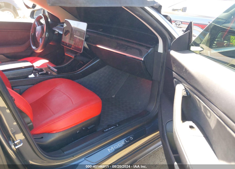 2020 TESLA MODEL 3 PERFORMANCE DUAL MOTOR ALL-WHEEL DRIVE VIN: 5YJ3E1EC5LF796225