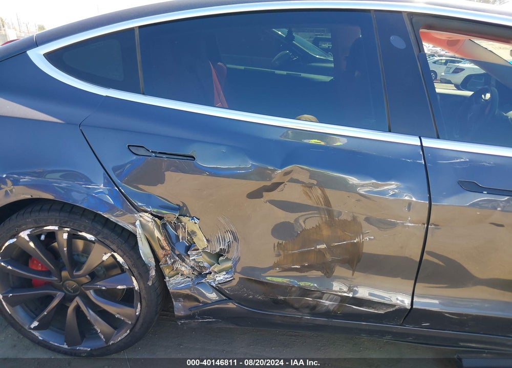 2020 TESLA MODEL 3 PERFORMANCE DUAL MOTOR ALL-WHEEL DRIVE VIN: 5YJ3E1EC5LF796225