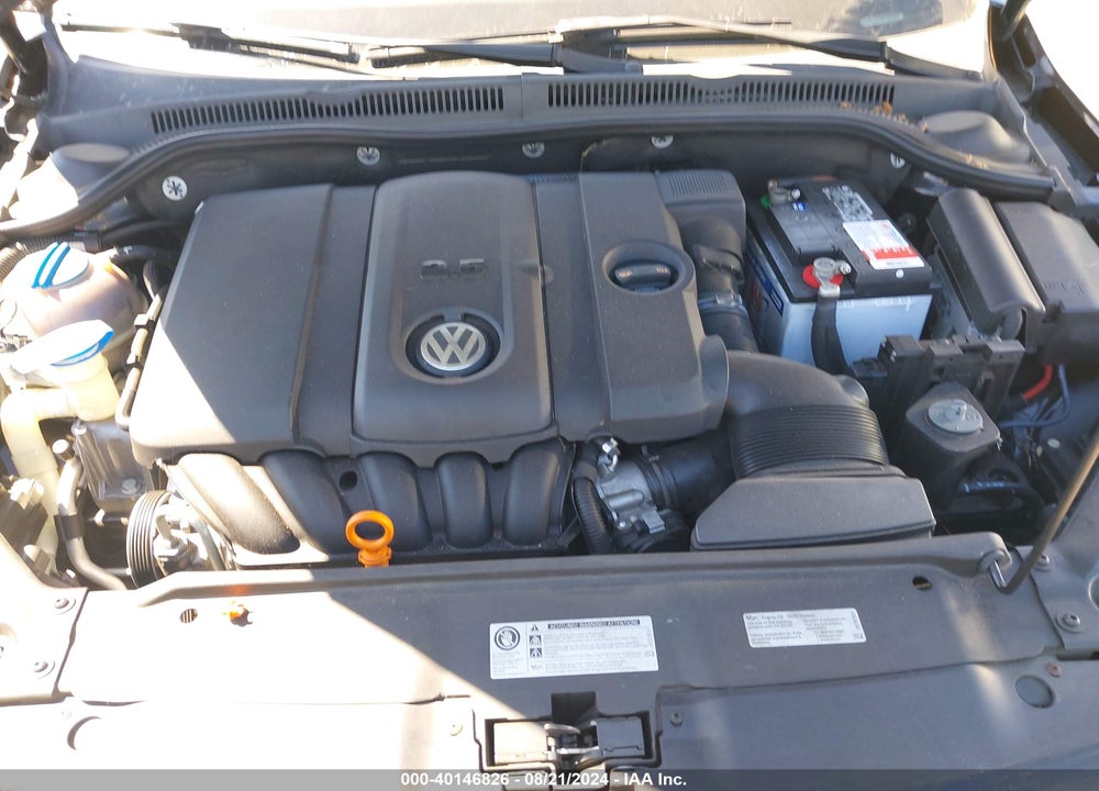 2012 VOLKSWAGEN JETTA 2.5L SE VIN: 3VWDP7AJ2CM376078