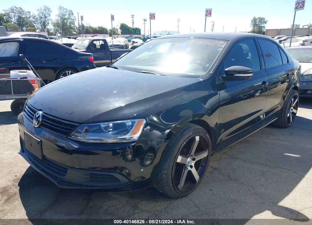 2012 VOLKSWAGEN JETTA 2.5L SE VIN: 3VWDP7AJ2CM376078