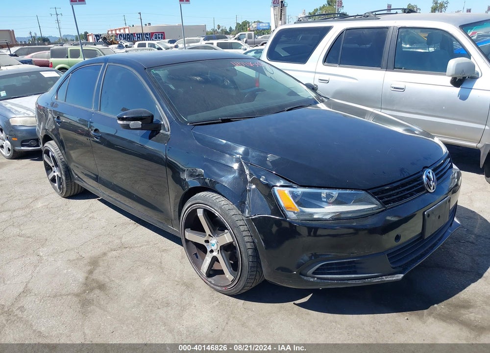 2012 VOLKSWAGEN JETTA 2.5L SE VIN: 3VWDP7AJ2CM376078