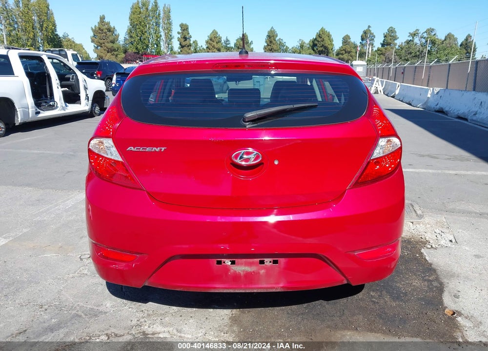 2016 HYUNDAI ACCENT VIN: KMHCT5AE8GU243470