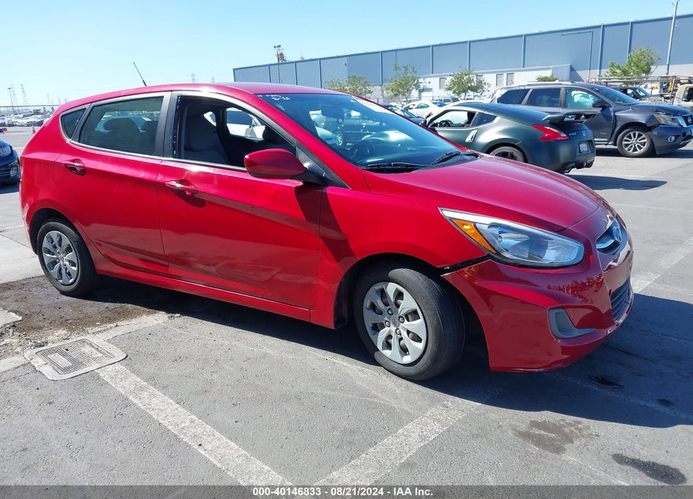 2016 HYUNDAI ACCENT VIN: KMHCT5AE8GU243470
