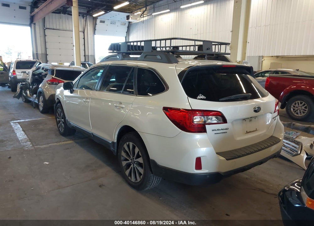 2017 SUBARU OUTBACK 2.5I LIMITED VIN: 4S4BSANC9H3296458