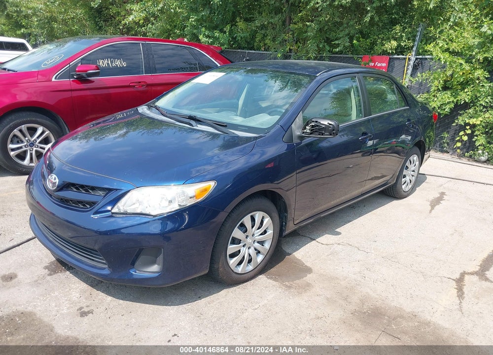 2012 TOYOTA COROLLA LE VIN: 5YFBU4EE8CP018555