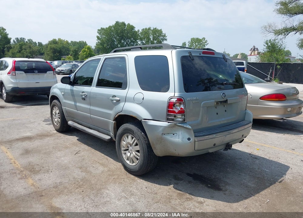 2006 MERCURY MARINER LUXURY/PREMIER VIN: 4M2CU571X6KJ07884