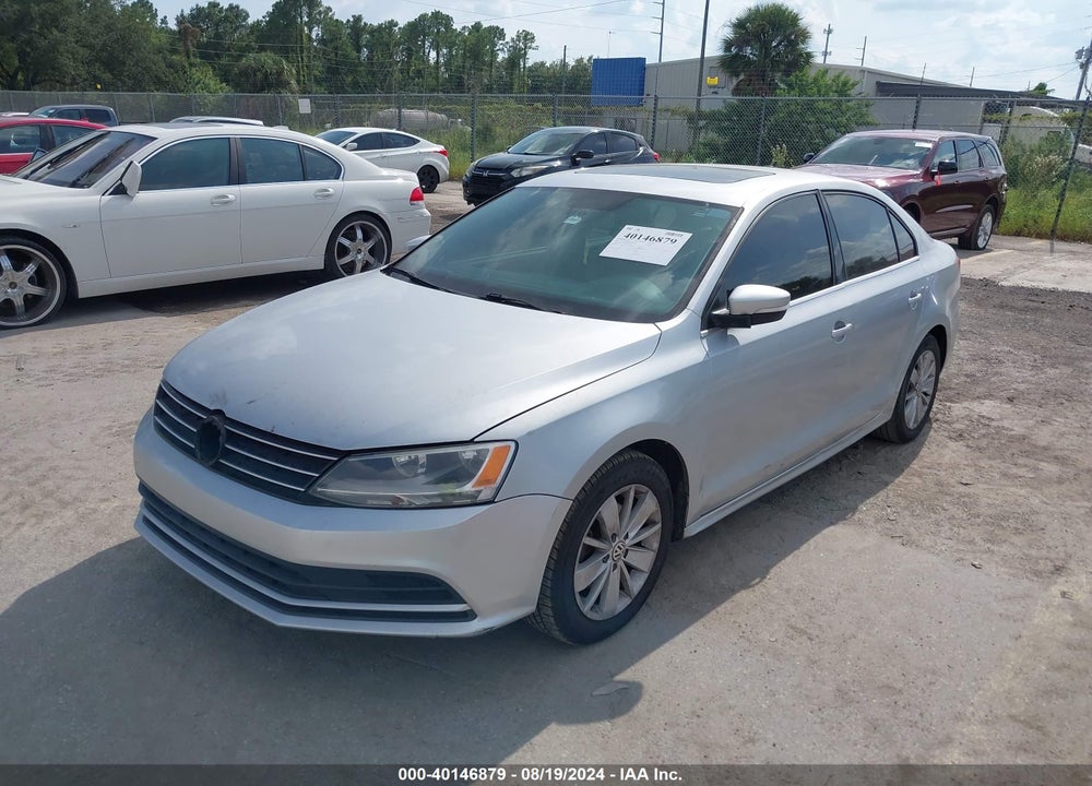 2015 VOLKSWAGEN JETTA 1.8T SE VIN: 3VWD07AJ8FM286930