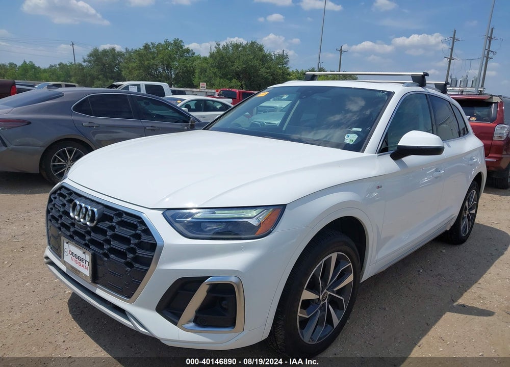 2022 AUDI Q5 PREMIUM PLUS 45 TFSI S LINE QUATTRO S TRONIC VIN: WA1EAAFY7N2124634