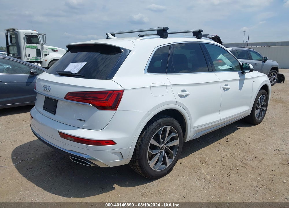 2022 AUDI Q5 PREMIUM PLUS 45 TFSI S LINE QUATTRO S TRONIC VIN: WA1EAAFY7N2124634
