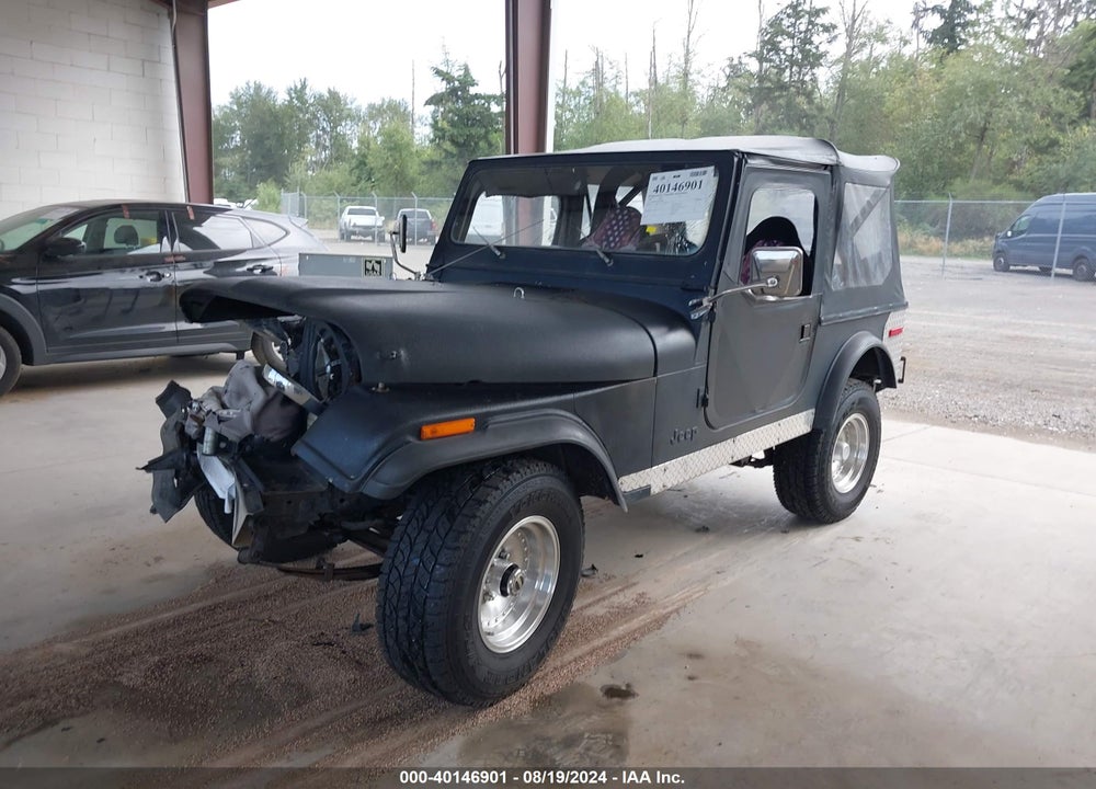 1980 JEEP CJ VIN: 0000J0M93EB714493