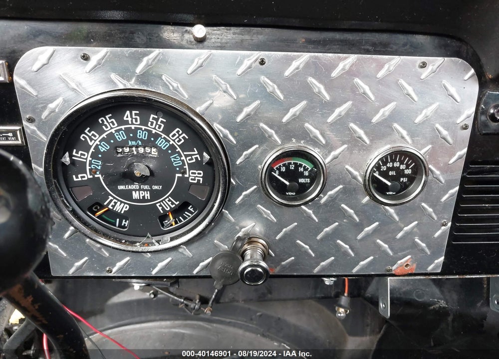 1980 JEEP CJ VIN: 0000J0M93EB714493
