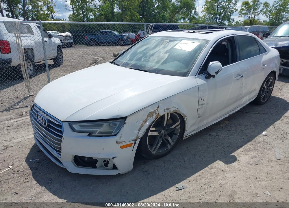 2017 AUDI A4 2.0T PREMIUM VIN: WAUENAF44HN034817