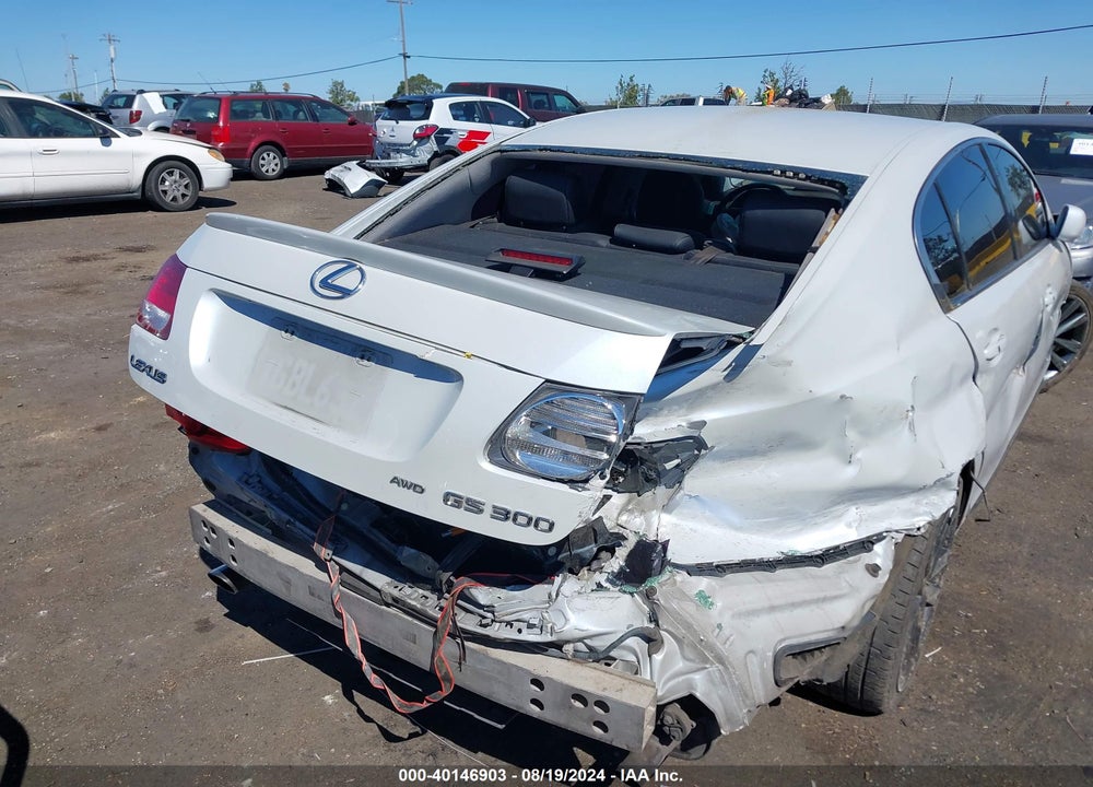 2006 LEXUS GS 300 VIN: JTHCH96S060009274