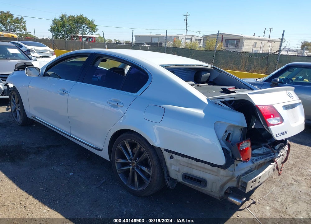 2006 LEXUS GS 300 VIN: JTHCH96S060009274