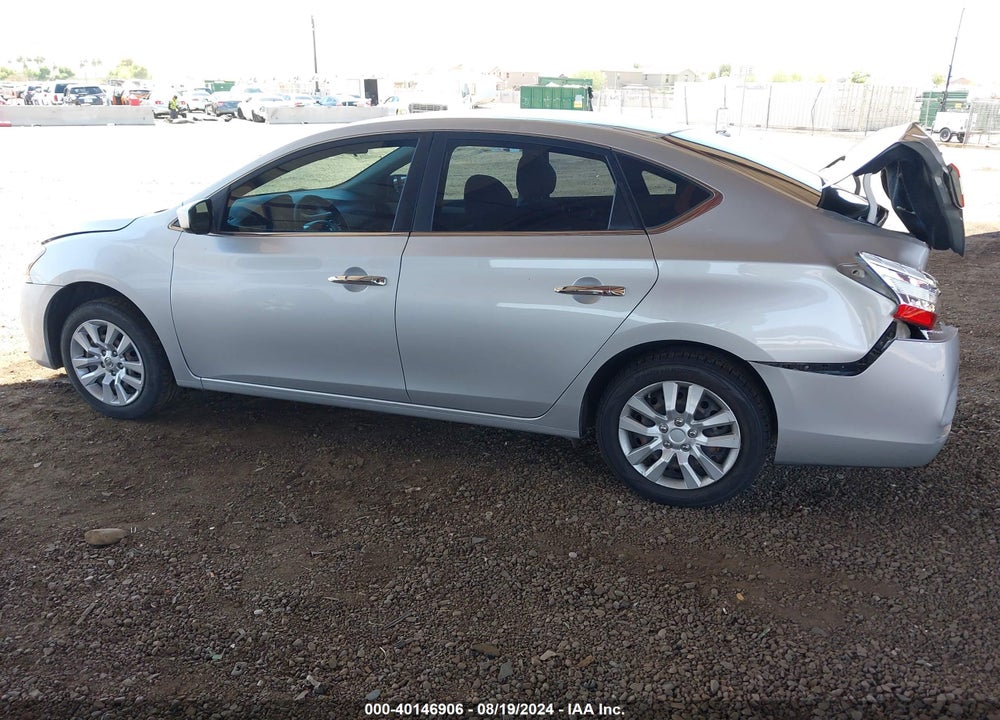 2015 NISSAN SENTRA S VIN: 3N1AB7AP4FY327585