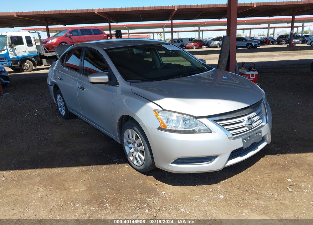2015 NISSAN SENTRA S VIN: 3N1AB7AP4FY327585