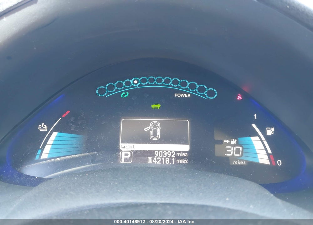 2013 NISSAN LEAF S VIN: 1N4AZ0CP9DC425620