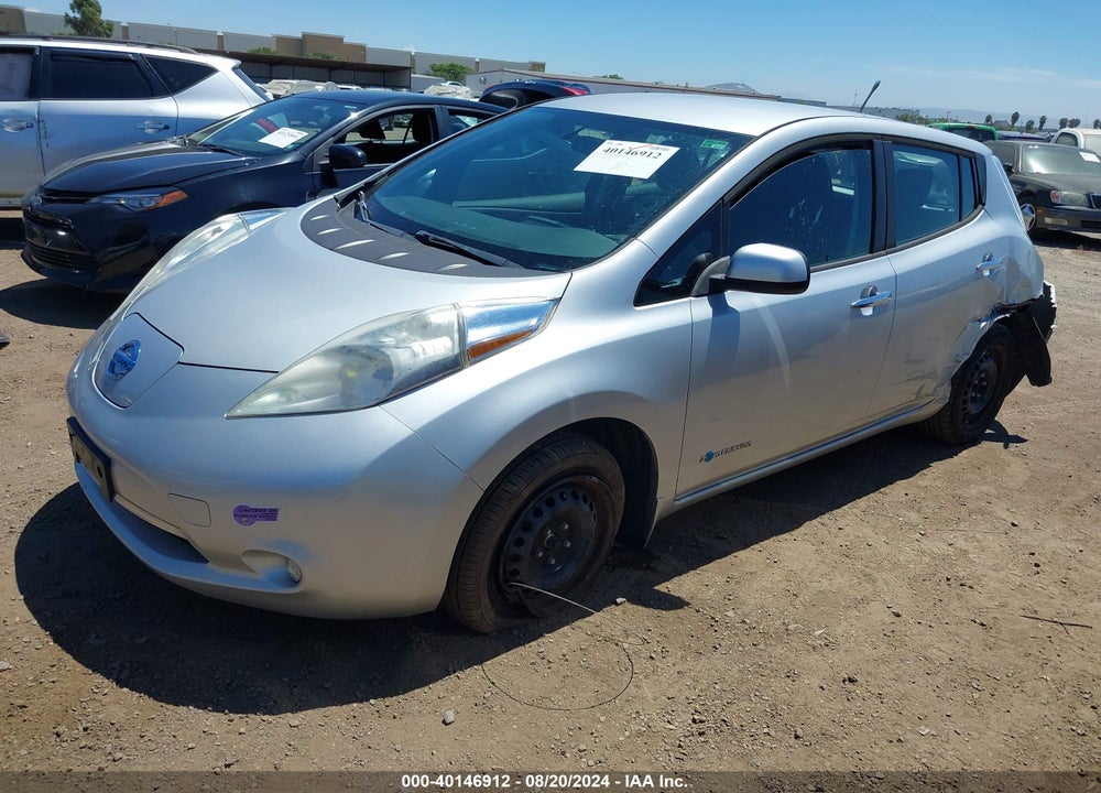 2013 NISSAN LEAF S VIN: 1N4AZ0CP9DC425620