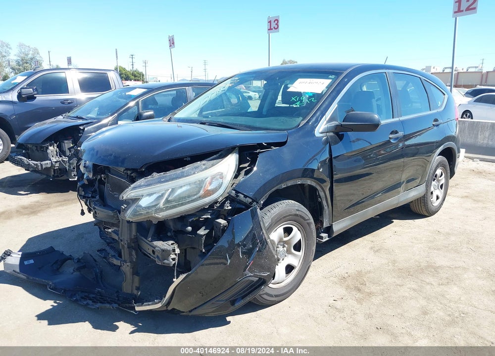 2016 HONDA CR-V LX VIN: 2HKRM4H39GH623549