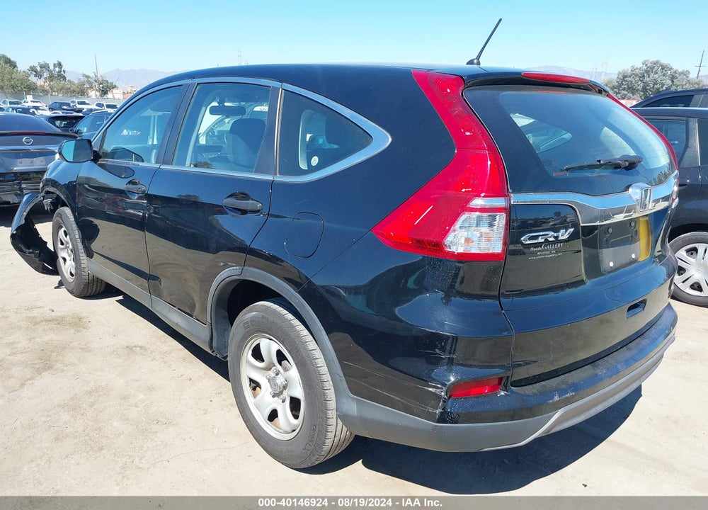 2016 HONDA CR-V LX VIN: 2HKRM4H39GH623549
