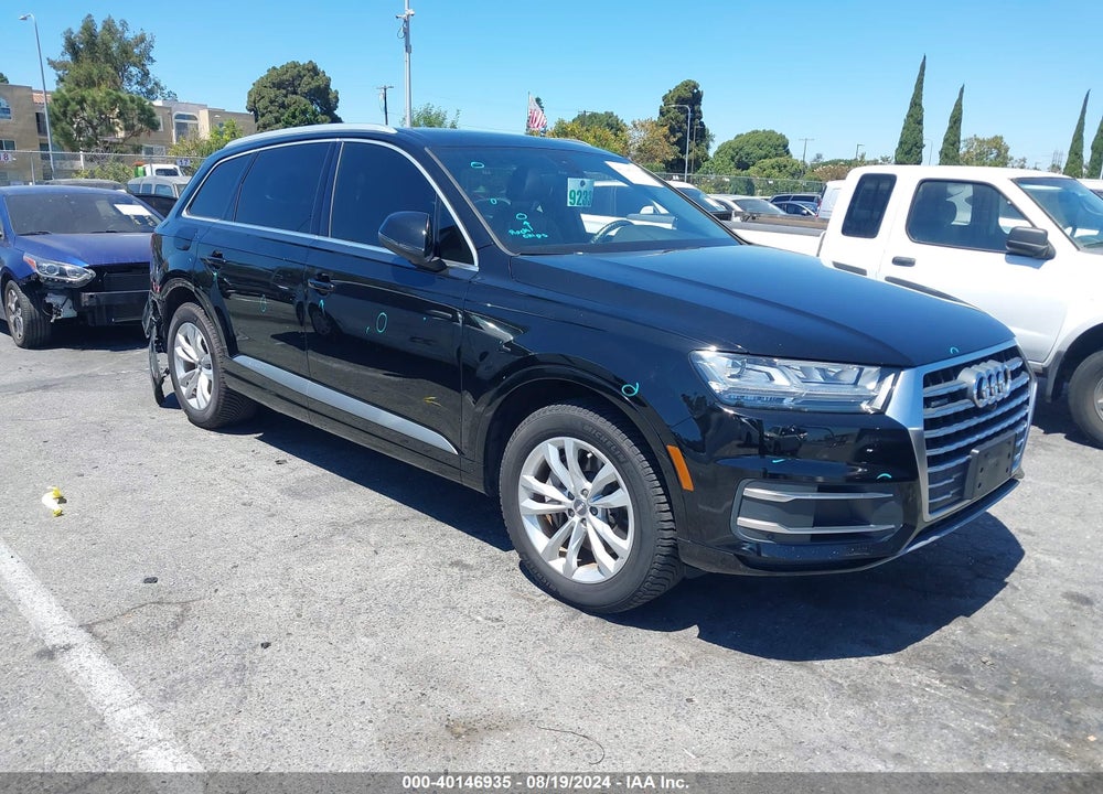 2018 AUDI Q7 2.0T PREMIUM VIN: WA1LHAF78JD047944