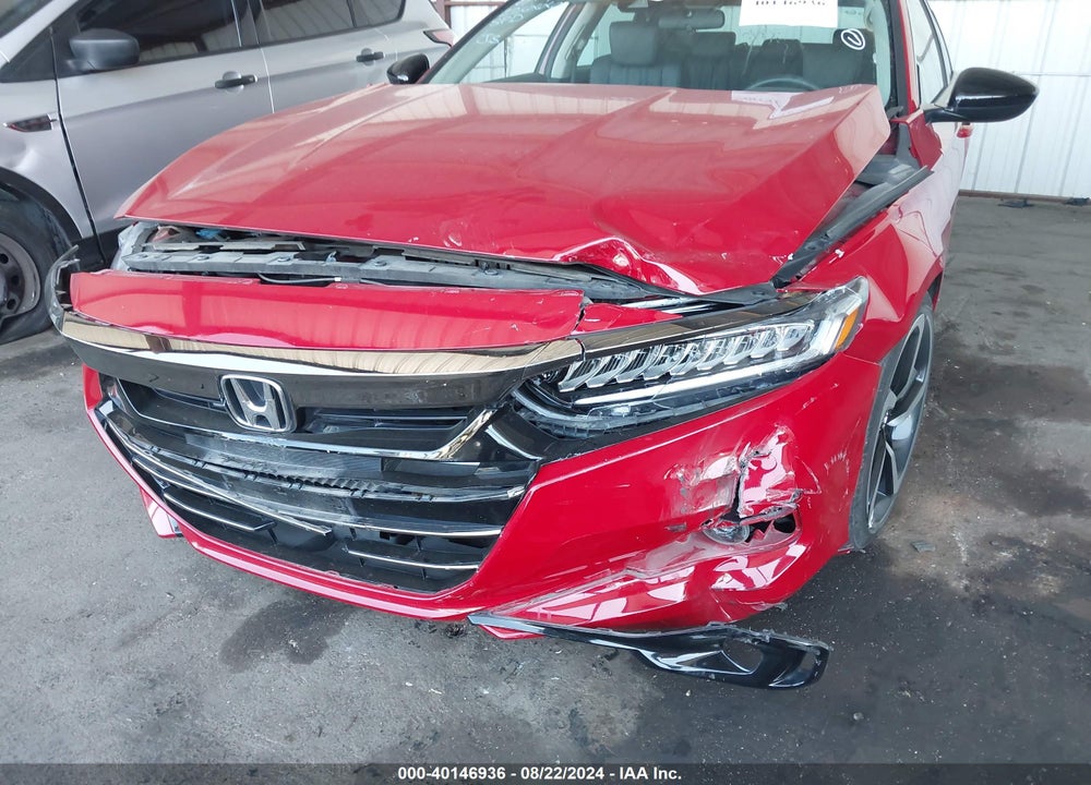 2022 HONDA ACCORD SPORT SPECIAL EDITION VIN: 1HGCV1F48NA038531