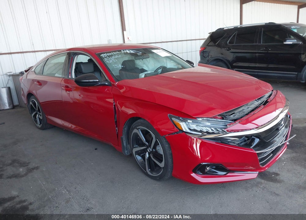 2022 HONDA ACCORD SPORT SPECIAL EDITION VIN: 1HGCV1F48NA038531
