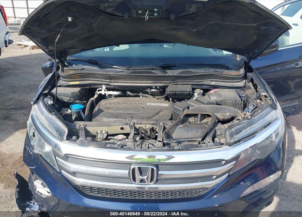 2017 HONDA PILOT EX-L VIN: 5FNYF5H51HB025050