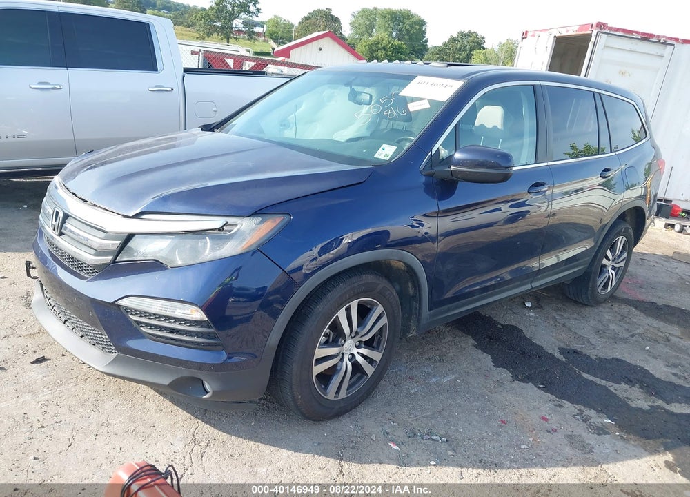 2017 HONDA PILOT EX-L VIN: 5FNYF5H51HB025050