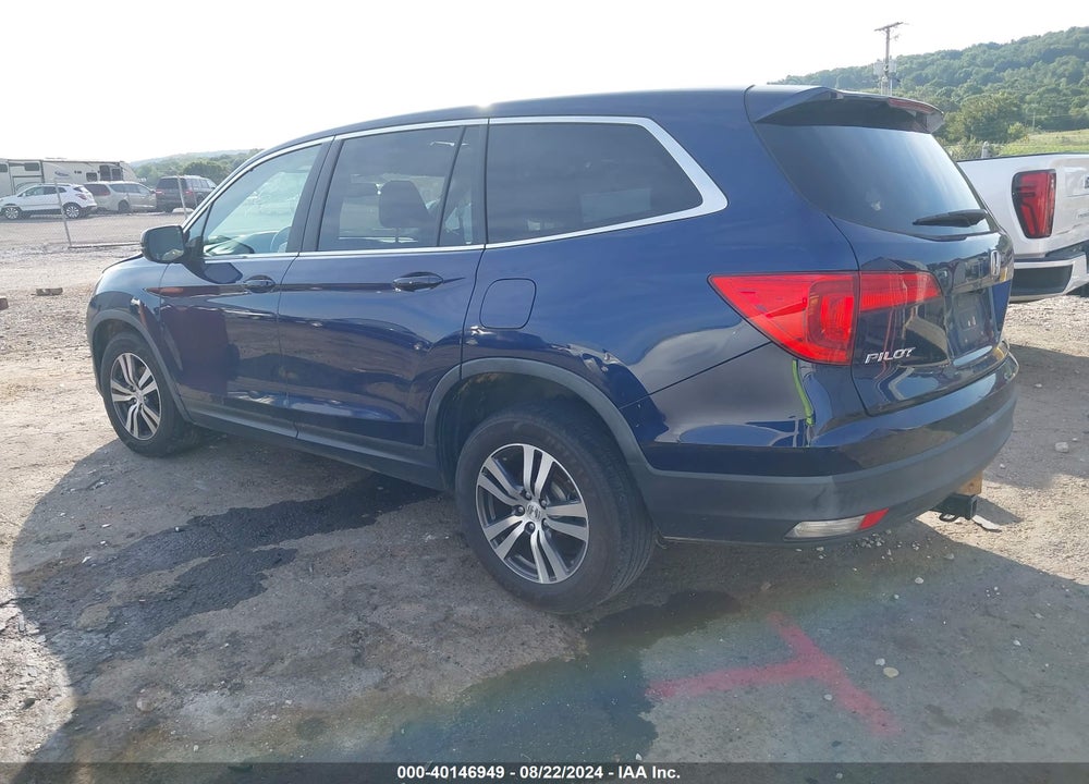 2017 HONDA PILOT EX-L VIN: 5FNYF5H51HB025050