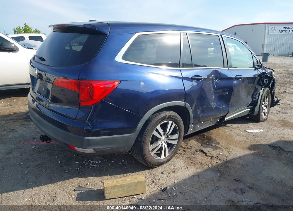 2017 HONDA PILOT EX-L VIN: 5FNYF5H51HB025050