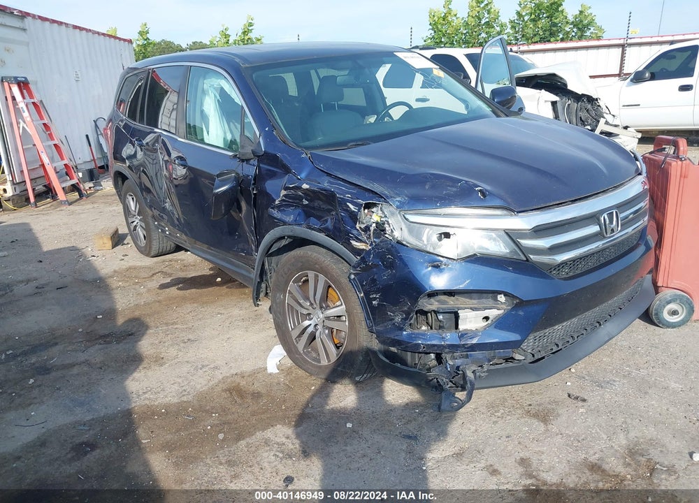 2017 HONDA PILOT EX-L VIN: 5FNYF5H51HB025050