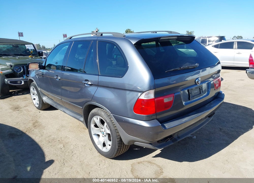 2003 BMW X5 4.4I VIN: 5UXFB33533LH47724