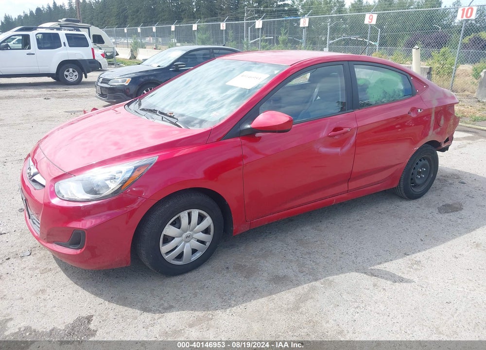 2013 HYUNDAI ACCENT GLS VIN: KMHCT4AE7DU368854